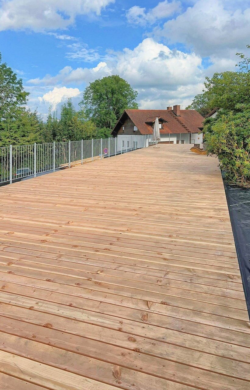 Dachterrasse.